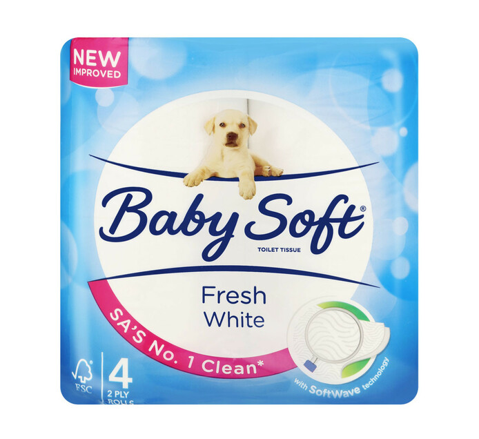 Baby Soft 2 Ply Mini Toilet Paper 
