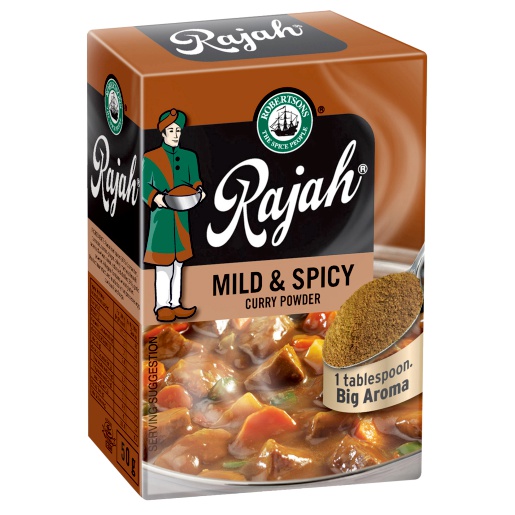 Rajah Curry Mlld and Spcy