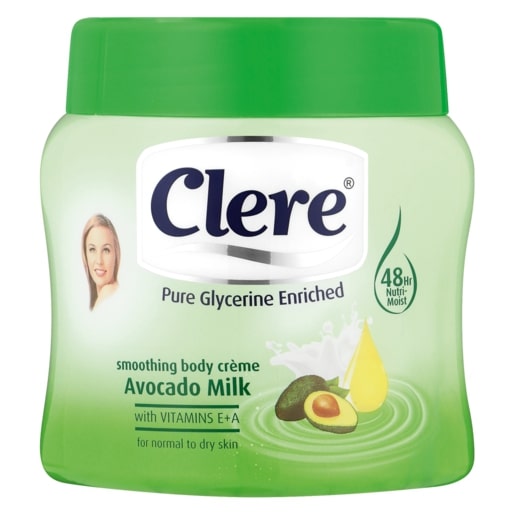 Clere Body Cream Avocado Milk 